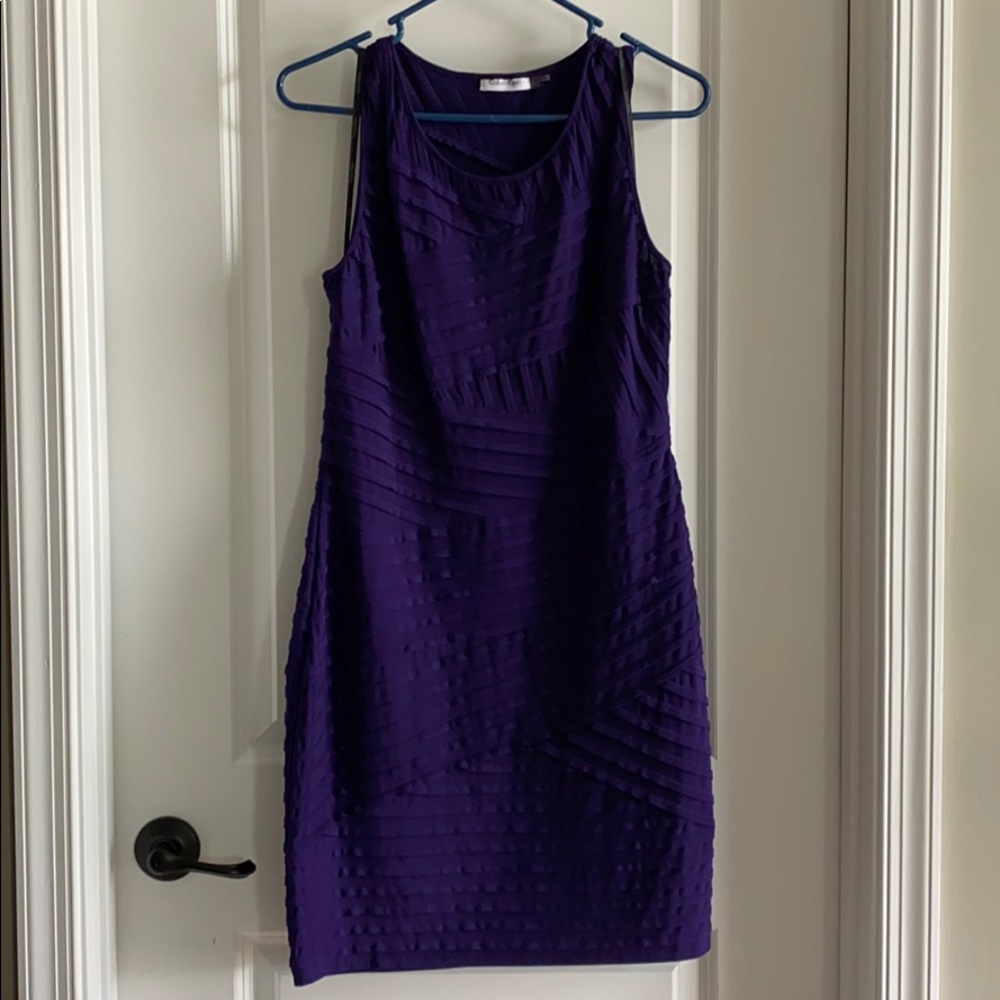 Calvin Klein body con textured dress size 12